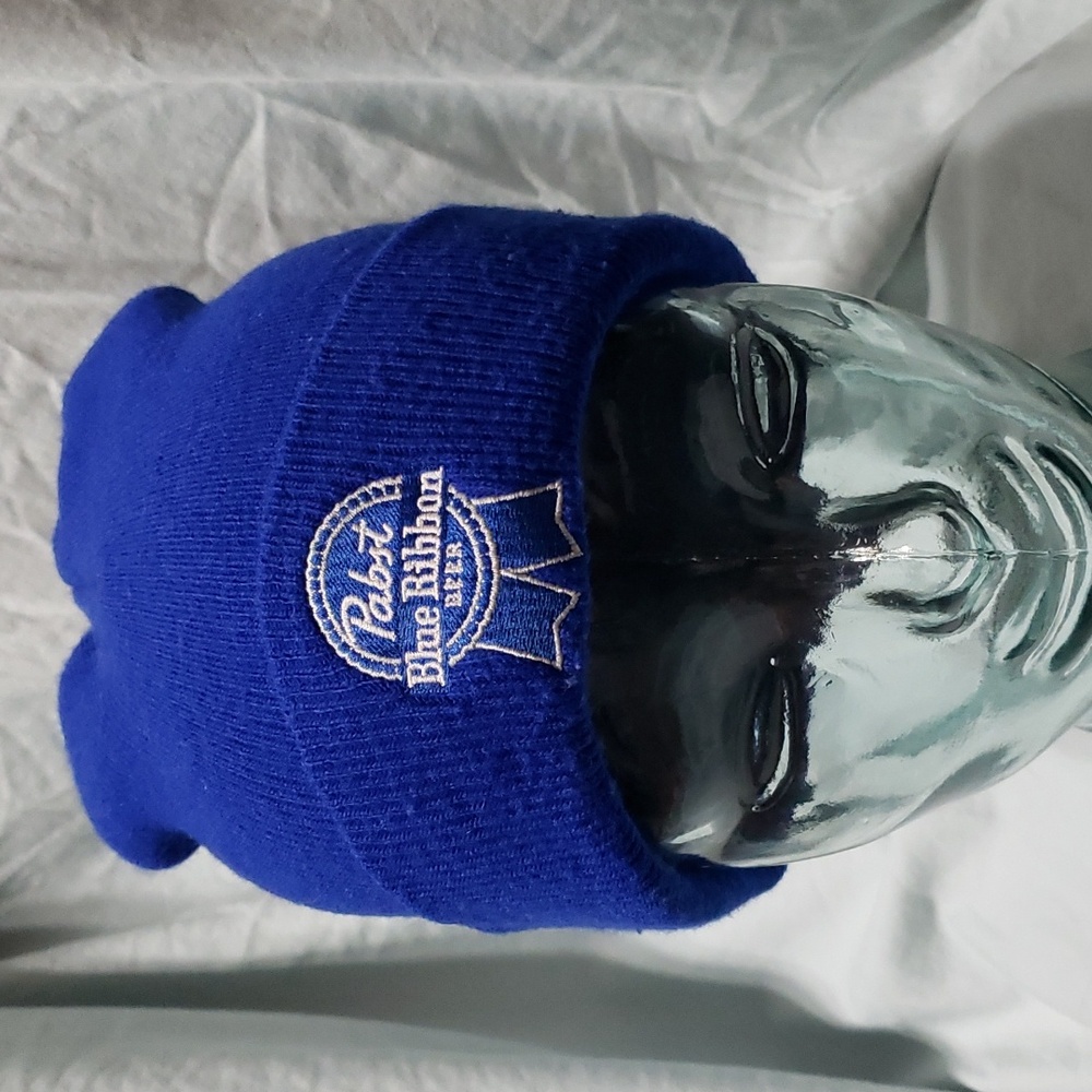 Pabst Blue Ribbon Beer Beanie